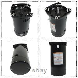 3/4 HP USQ1072 Swimming Pool Booster Pump Motor 3450 RPM 48Y Frame 115/230V