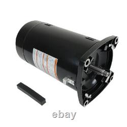 3/4 HP USQ1072 Swimming Pool Booster Pump Motor 3450 RPM 48Y Frame 115/230V