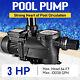 3HP 2200W Above Ground Swimming Pool Sand Filter Pump Motor Strainer basket 230V