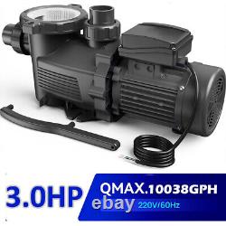 3HP For Hayward Super Pump For In-Ground Above Ground Pool Pump and Filter