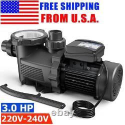 3HP Inground Swimming Pool pump motor Strainer For Hayward Replacement 220-240V