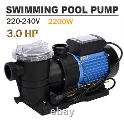 3HP Single Speed 168GPM Swimming Pool Pump Energy Star Permanent Warranty