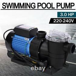3HP Single Speed In Ground Inground Pool Pump 220V 2 Ports 3 Horse Power USA