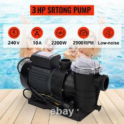 3HP Swimming Pool Pump Motor Hayward withStrainer Generic In/Above Ground USA