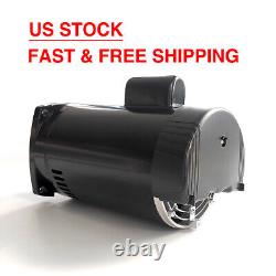 A. O. Smith B2853 1HP 230/115V Single Speed Square Flange Pool Pump Motor