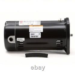 AO Smith Swimming Pool Motor USQ1102 Square Flange 1HP Brand New Capacitor Start