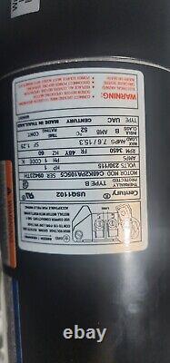 AO Smith Swimming Pool Motor USQ1102 Square Flange 1HP Brand New Capacitor Start