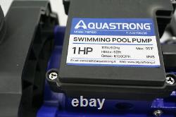 AQUASTRONG 1 HP In Above Ground Single Speed Pool Pump 115V 60Hz 6100 GPH