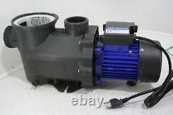 AQUASTRONG 1 HP In Above Ground Single Speed Pool Pump 115V 60Hz 6100 GPH