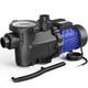 AQUASTRONG In/Above Ground Pool Pump 1.5 HP Single Speed 220V with High Flow