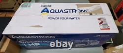 AQUASTRONG PSP100T 1 HP In Above Ground Pool Pump w Timer Self Priming w Basket