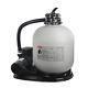 Above Ground Swimming Pool 19 Sand Filter with 1.5HP Pool Pump with Base Stand