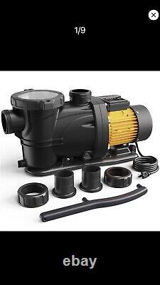 Acquaer Pool Pump 1 Horse Power 115 volts