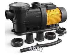 Acquaer SWP150A-4 2 HP, 7860 GPH 115V Above Ground Inground Swimming Pool Pump