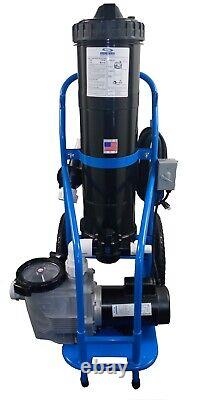 Advantage Portable Pool Cleaner Vacuum System 2.0 with 150 Sq. Ft. Filter PORTAVAC
