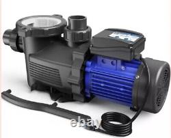 Aquastrong 2 HP In/Above Ground Pool Pump with Timer, 115V, 8917GPH, PSP200T-LV