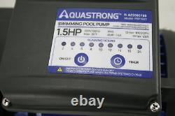 Aquastrong PSP150T 1.5 HP In Above Ground Pool Pump Timer w Filter Basket