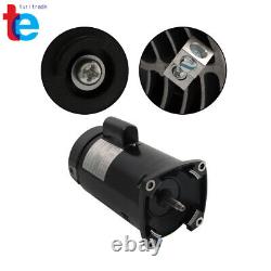 B2854v1 B2854 Square Flange Motor 115/230v Single Speed Pool Pump Motor 1.5 HP