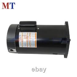 B2855 Pool Pump Motor Square Flange Threaded Shaft Swimming Pool Pump 2HP 230V