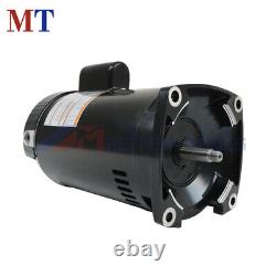 B2855 Pool Pump Motor Square Flange Threaded Shaft Swimming Pool Pump 2HP 230V