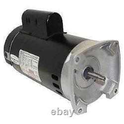 B2859 Square Flange 2HP Up-Rated 56Y Pool and Spa Pump Motor Century A. O. Smith