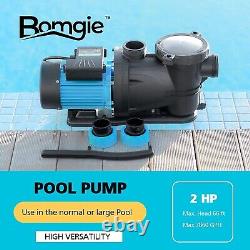 BOMGIE 2HP Pool Pump Inground, 7860 GPH Above Ground Swimming Pool Pump