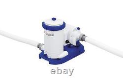 Bestway 13' x 33 Round Above Ground Swimming Pool with Filter Pump + Filter