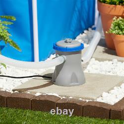 Bestway 58385E-BW Flowclear 530 GPH Above Ground 3800 Gallon Pool Filter Pump
