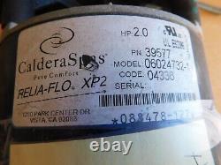 Caldera Spas Mdl# 1019801 2speed Pump And Motor Ao Smith Mtr 7-186540-01 8.5a