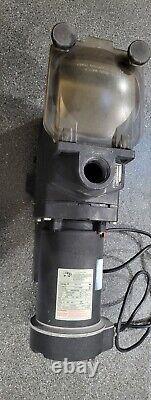 Century HST110 Pool Motor, 1.10 HP, 115 230 V, 1 Speed, Hayward Wet End-Used