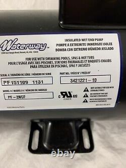 Century WATERWAY Spa Pump 3HP 230V 8.5/2.8A 2-Speed 2 Mbt SD 48F Hot Tub Hi-Flo