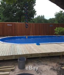 Complete In Ground / Above Ground Swimming Pool with Pump Filter System & Ladder