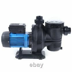 DC72V 1.2HP Solar Pump 900W In-Ground Swimming Pool Pump Clean withMPPT Controlle