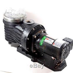 Dayton 5PXE9 3 HP In-Ground Swimming Pool Pump 9.8-9.3/4.65 Amps
