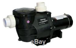 Deluxe Energy Efficient 2 Speed Pump for In-Ground Pool 1 HP 115V with Fittings