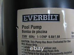 EVERBILT 1.5hp 2 Speed Pool Pump SPP15002-2SP