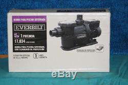 EVERBILT 1 HP 230/115 Volt IN-GROUND POOL PUMP with PROTECTOR TECHNOLOGY NEW