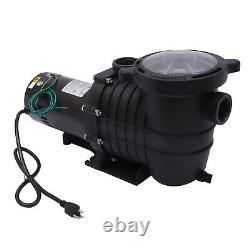 Electric Swimming Pool Filter Pump For Inground Pools Tool 1.5HP with Strainer