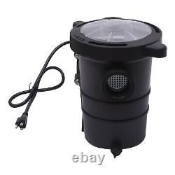 Electric Swimming Pool Pump Inground Pool Filter Pump with Strainer For Hot Tubs