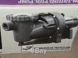 Everbilt 1.5 HP 230/115-Volt In-Ground Pool Spa Pump with Protector Technology