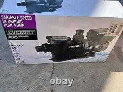 Everbilt 1 HP 65 GPM Variable Speed In-Ground Pool Pump PCP10001-VSP