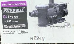 Everbilt 1 HP In Ground Pool Pump With Protector Technology 4,500 Gal Per Hour