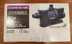 Everbilt EB1100DP 1 HP 230/115-Volt Pool Pump With Protector Technology In-ground