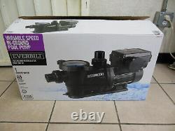 Everbilt PCP10001-VSP 1HP Variable Speed In-Ground Pool Pump NEW 65GPM