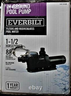 Everbilt SPP15002 1.5-HP 230V/115V Pool Pump
