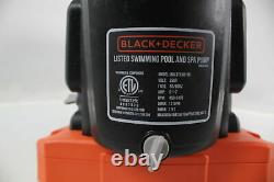 FOR PARTS BLACK+DECKER BDXBTVAR150 Variable Speed In Ground Swimming Pool Pump