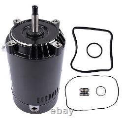 Fit Swimming Pool Pump Motor Round Flange Pool Pump Motor 3/4HP 115/230V #UST107