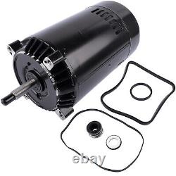 Fit Swimming Pool Pump Motor Round Flange Pool Pump Motor 3/4HP 115/230V #UST107