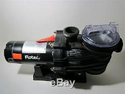 Flotec (AT251501-01) 2 1.5HP 115/230V 112GPM @ 35' In-Ground Pool Water Pump