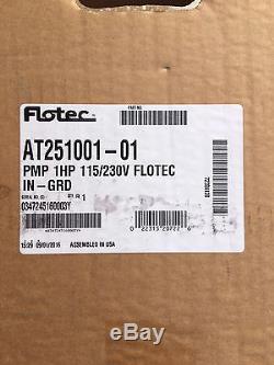 Flotech by Pentair Inground Pool Pump AT251001 1HP up to 43,200 Gallons NEW